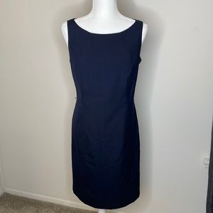 Ann Taylor Navy Blue Dress - Size 8